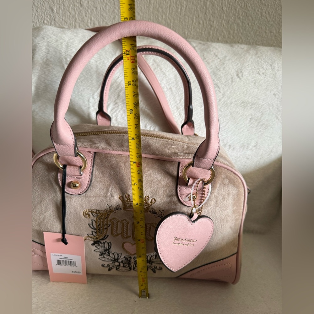 Beautiful Juicy Couture Cafe Heritage Bowlers Bag W Free Jc Lip Oils View 6